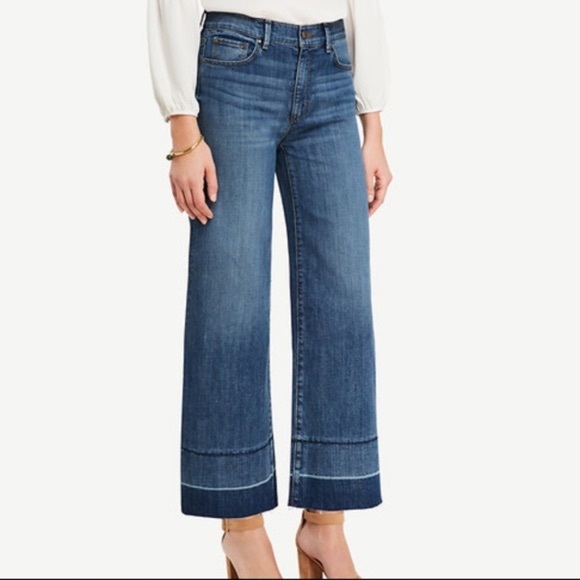 LOFT Denim - Straight crop jeans